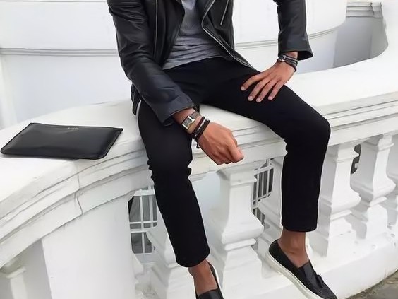 解锁型格密码 男士皮衣与裤装的终极搭配指南