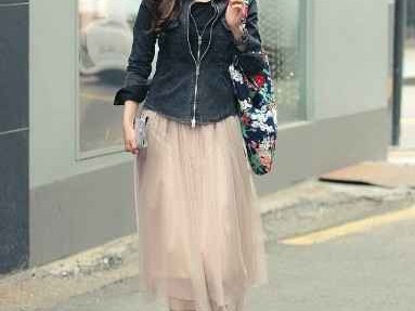 白色长裙外套搭配全攻略