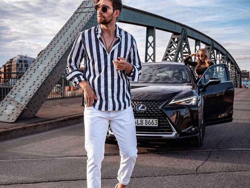 男士夏季穿衣搭配图片