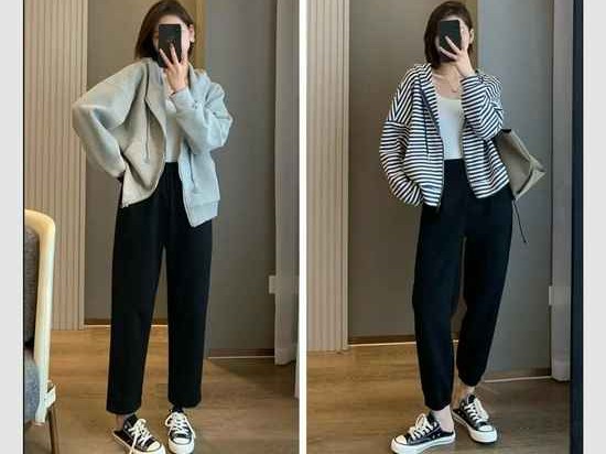 哈伦裤配外套的万能公式 从慵懒到利落一键切换