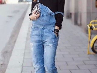 背带裤外套搭配全攻略 穿出四季不同风采