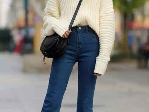 喇叭裤搭配上衣绝招让你美出新高度