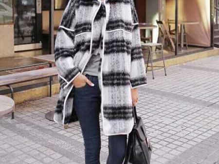 格子大衣挑裤子全攻略 这么搭配准没错