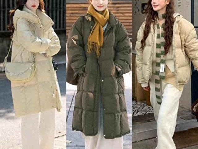 南方早春穿搭指南：羽绒服+白裤子，40+女性轻松穿出高级感