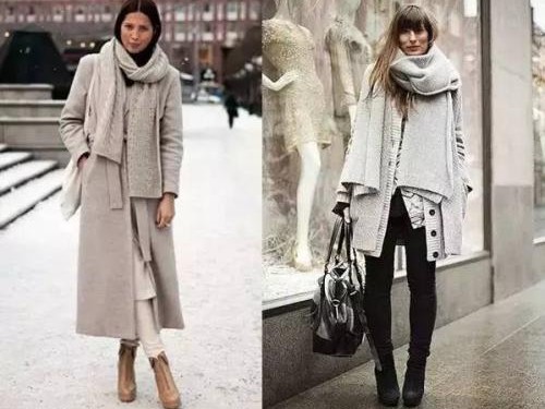 藏青色这样搭颜色高级又显气质